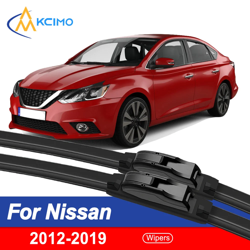 

Premium 2-Pack Windshield Wipers Compatible For Nissan Sentra B17 2012-2019 All-Weather Durability for Unobstructed Safe Driving