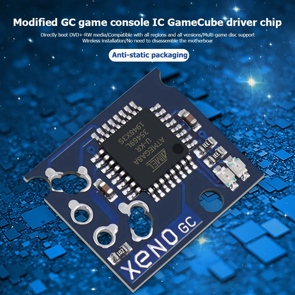 Chip di azionamento per Xeno Mod GC Chip di lettura diretta Modchip per Nintendo GameCube NGC Console di gioco accessori intelligenti da gioco