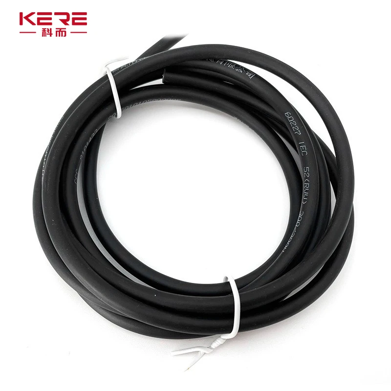 M12-4/5/8/12Pin Sensor Connector Cable Proximity Switch Plug NPN PNP Elbow 4Holes 5Holes 4Pins 5Pins Aviation Plug with 2m Wire