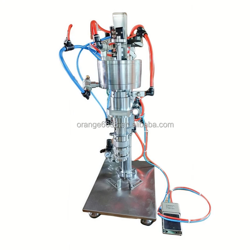 Fast Shipping Portable Small Pneumatic Aerosol Gas Filling Machine