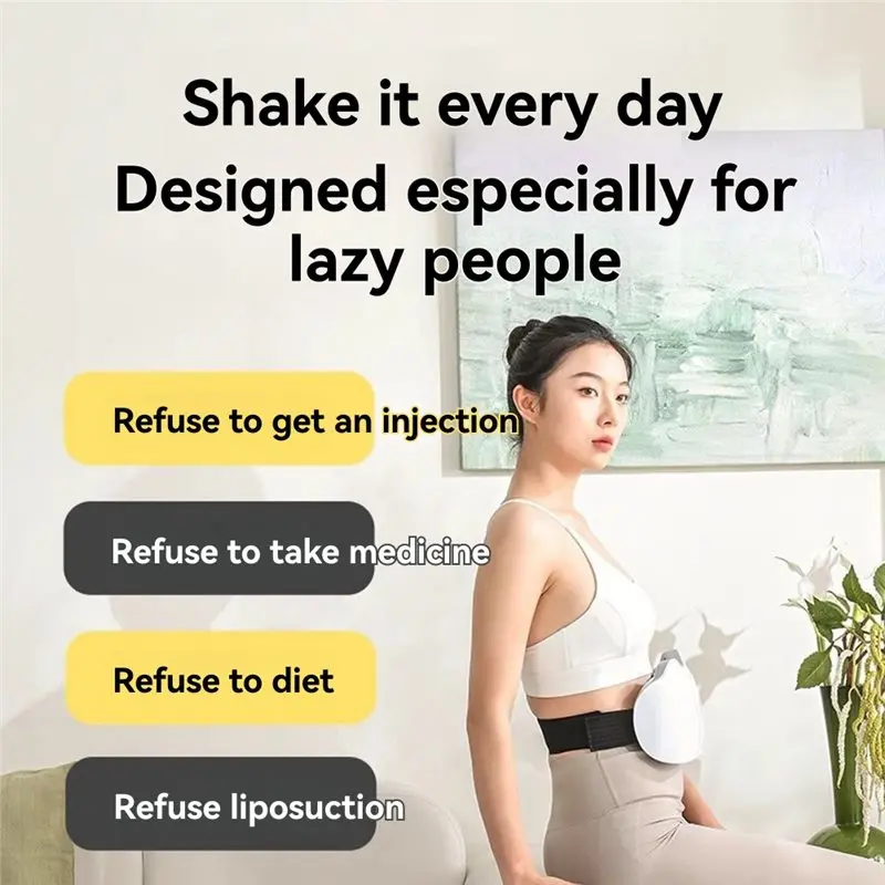 ABGP-Belly Fat Burning & Body Sculpting جهاز تدليك كهربائي لاسلكي للبطن، قابل لإعادة الشحن لفقدان الوزن #4