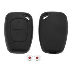 Sleutelhanger Hoes Vervanging Voor Vauxhall Vivaro Renault Traffic Movano Kangoo Nissan Remote Car Key Case Shell 2 Knop