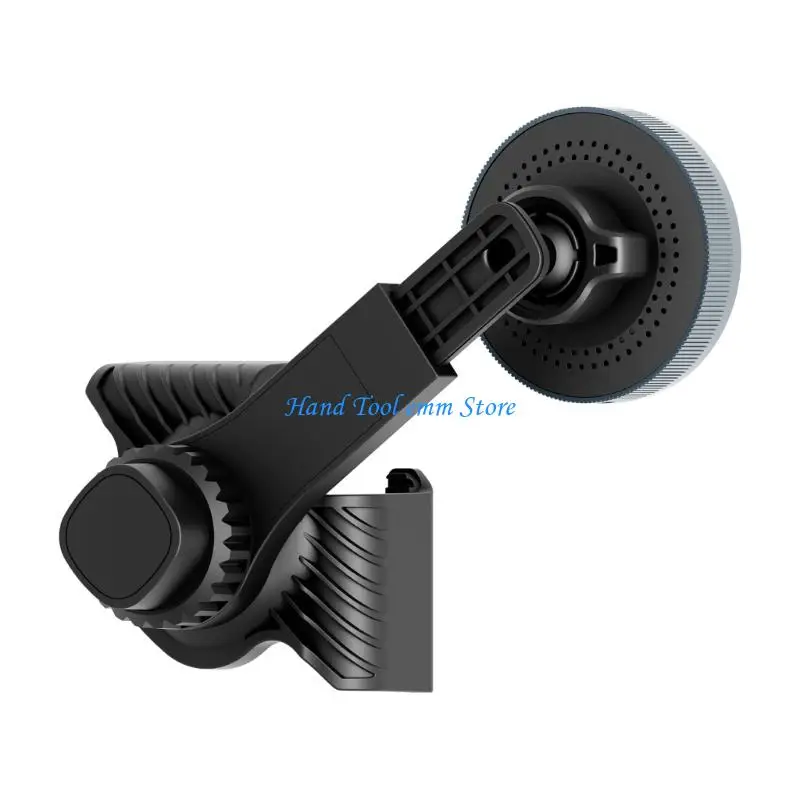 H37F Car Display Screen Wireless Charging Mount Phone Holder 15W Phone Fast Charging