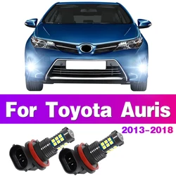 2Pcs LED Car Front Fog Light Lamps Bulb For Toyota Auris 2013 2014 2015 2016 2017 2018 Auto Accessory