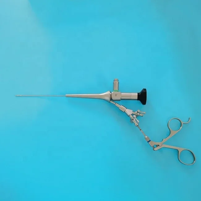 

2022 optical otoscope sheath set with double channel
