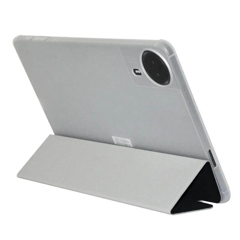 Inteligentne etui na tablet Teclast T50 Plus Max i T50HD 2024 11 cali Slim Tri-Folding Stand Flip Book Cover Case z tylną obudową z TPU — zdjęcie produktu 4