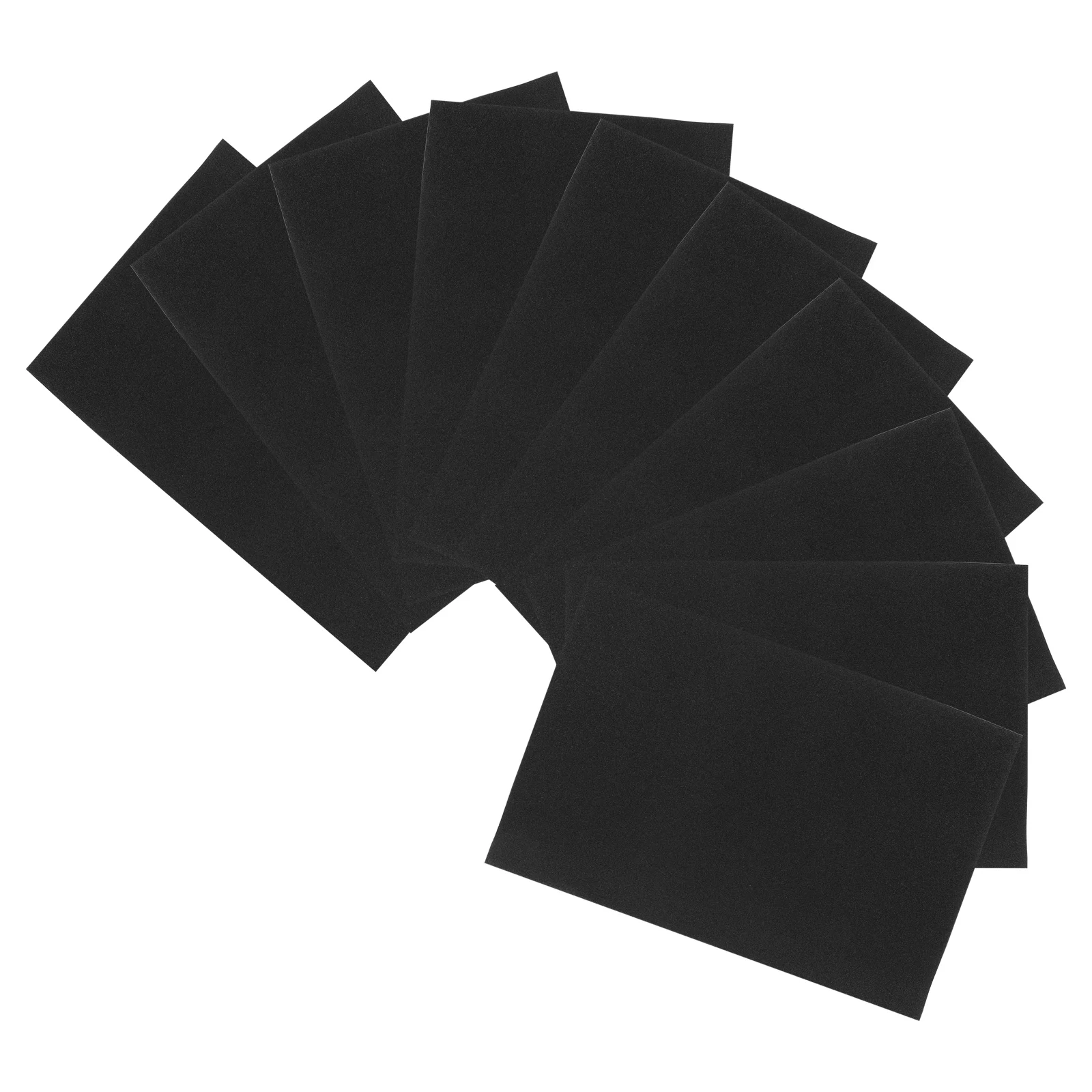 

10 Pcs Painting Paper Black Scrapbook Paper Sandpaper Black Scrapbook Drawing Supplies For Kids Adults Pastel Sheets