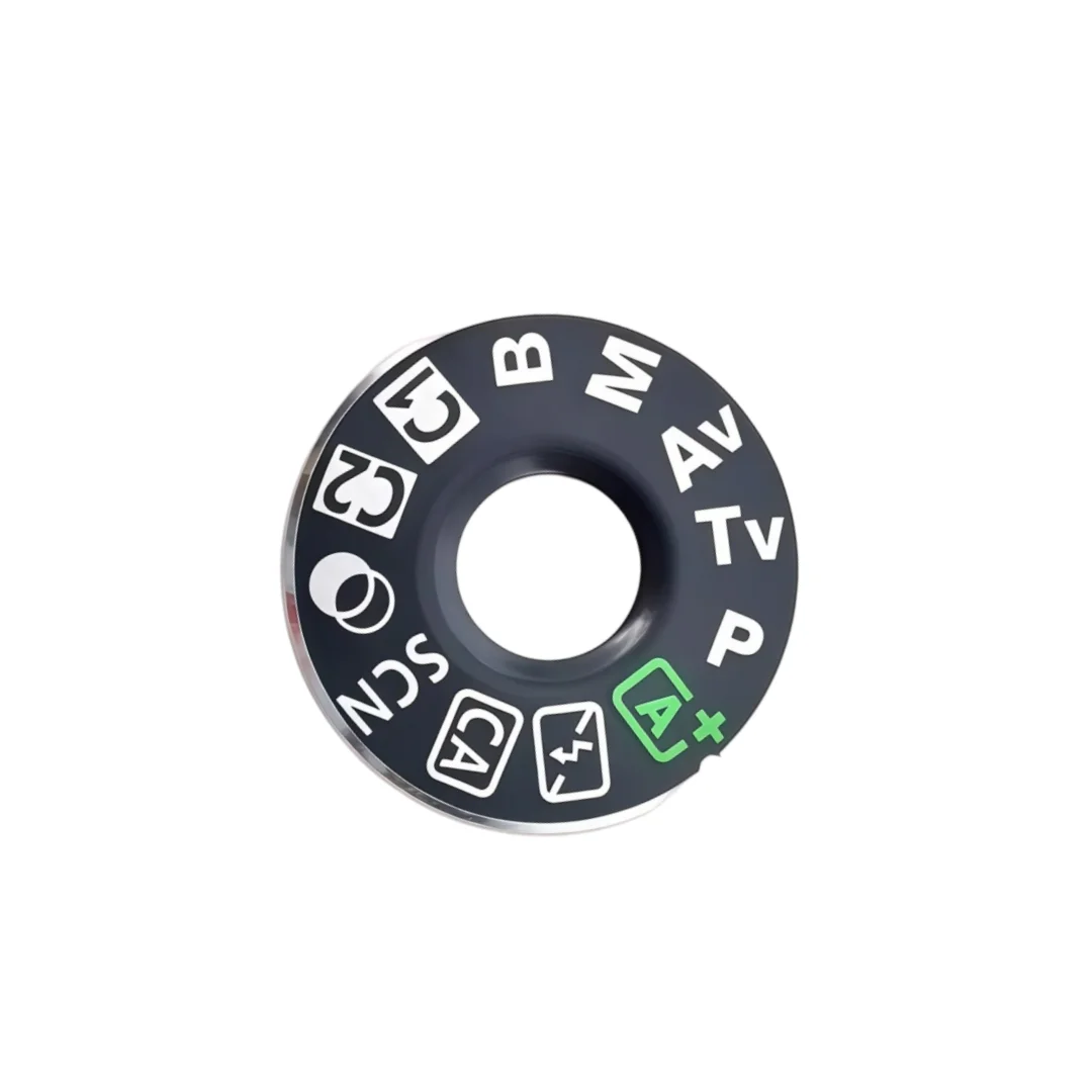 Camera Mode Dial Sticker For Canon 80D DSLR Camera Top Turntable Label Plate Repair Replacement Part,1Pcs
