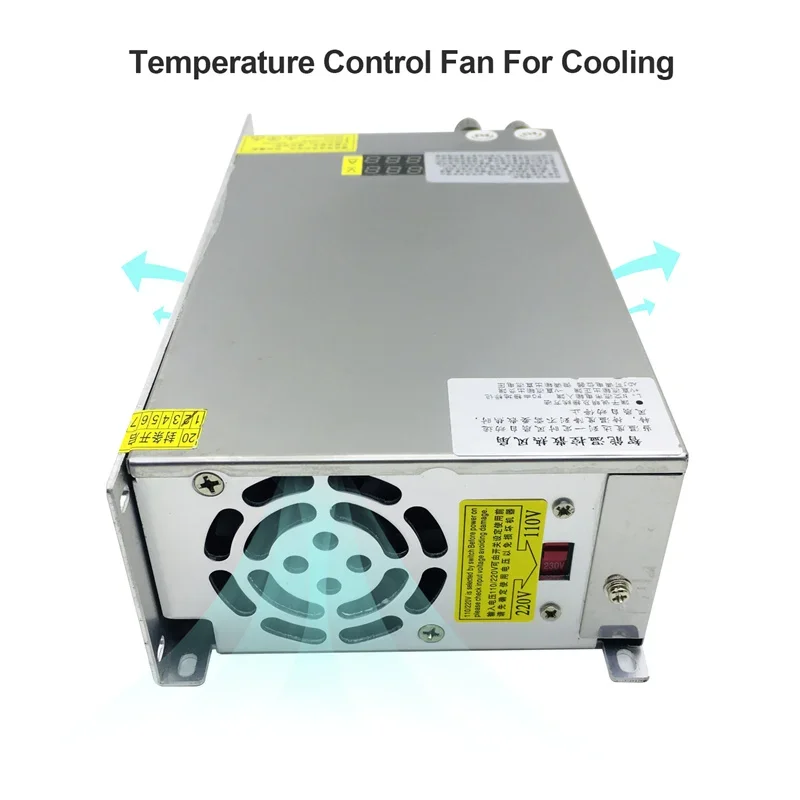 1000W Digital Display Switching Power Supply AC to DC 0-24V 0-40A Adjustable Transformer HJS-1000-0-24 0-5V PLC Control PSU #4