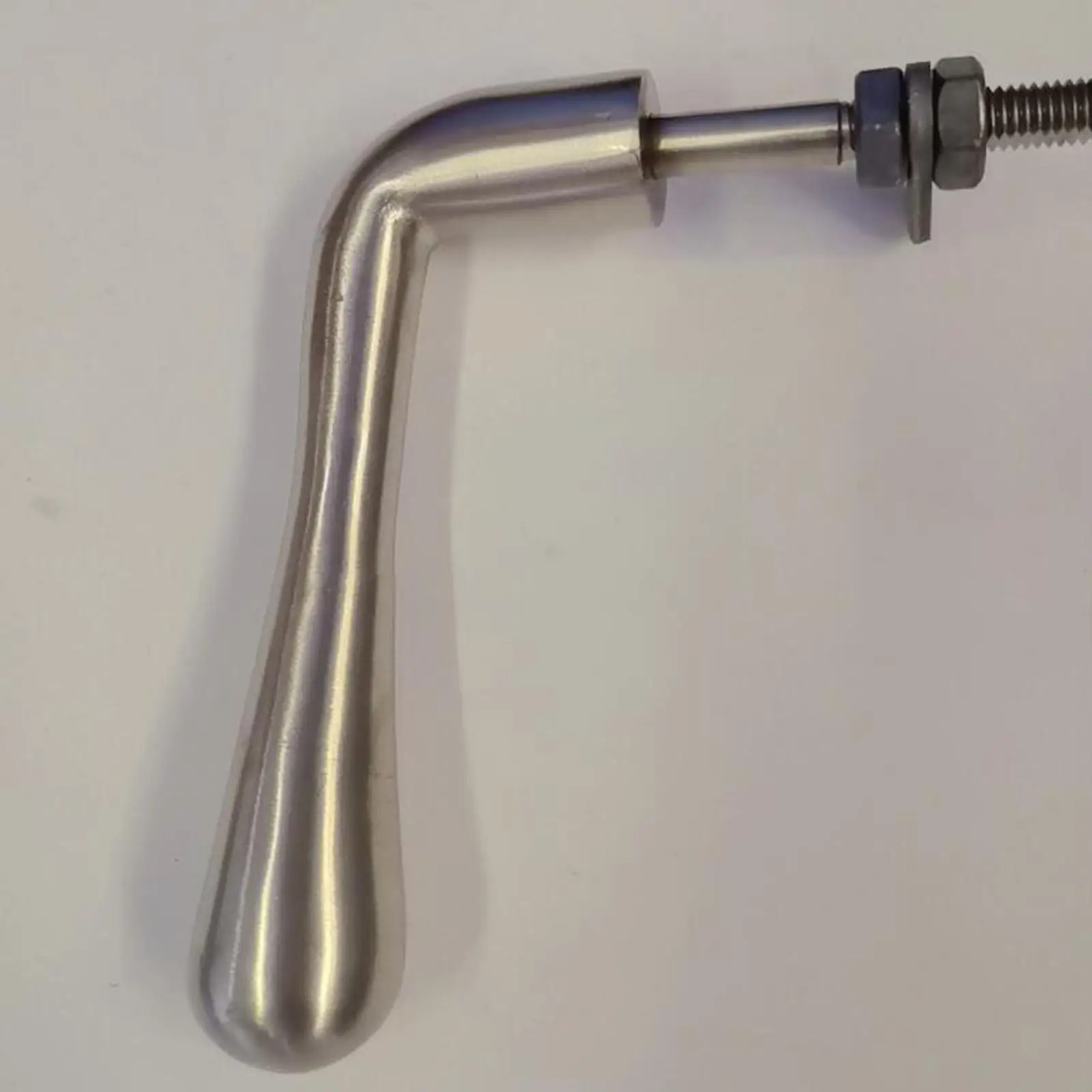 

Wood Stove Door Handle Stainless Steel Sturdy Comfortable Fireplace Door Accessory for Fireplace Insert Repair