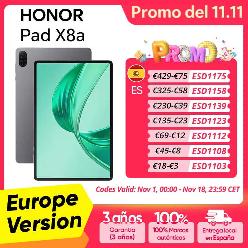 HONOR PAD X8A 11 PULGADAS
