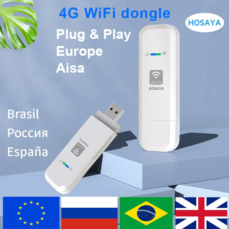 LDW931 4G WiFi Router Nano SIM Card Portable WiFi LTE USB 4G Modem Pocket Hotspot 10 WiFi Users Dongle