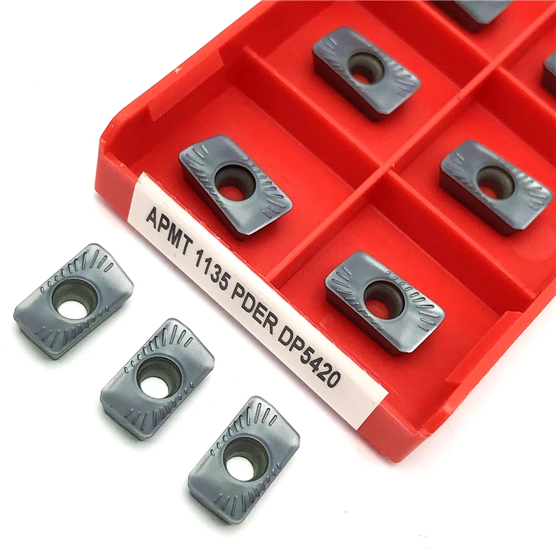 APMT1135 APMT1604 PDER DP5320/DP5420 outil de fraisage Indexable Inserts en carbure outils de tour CNC traitement de l'acier insert de tournage
