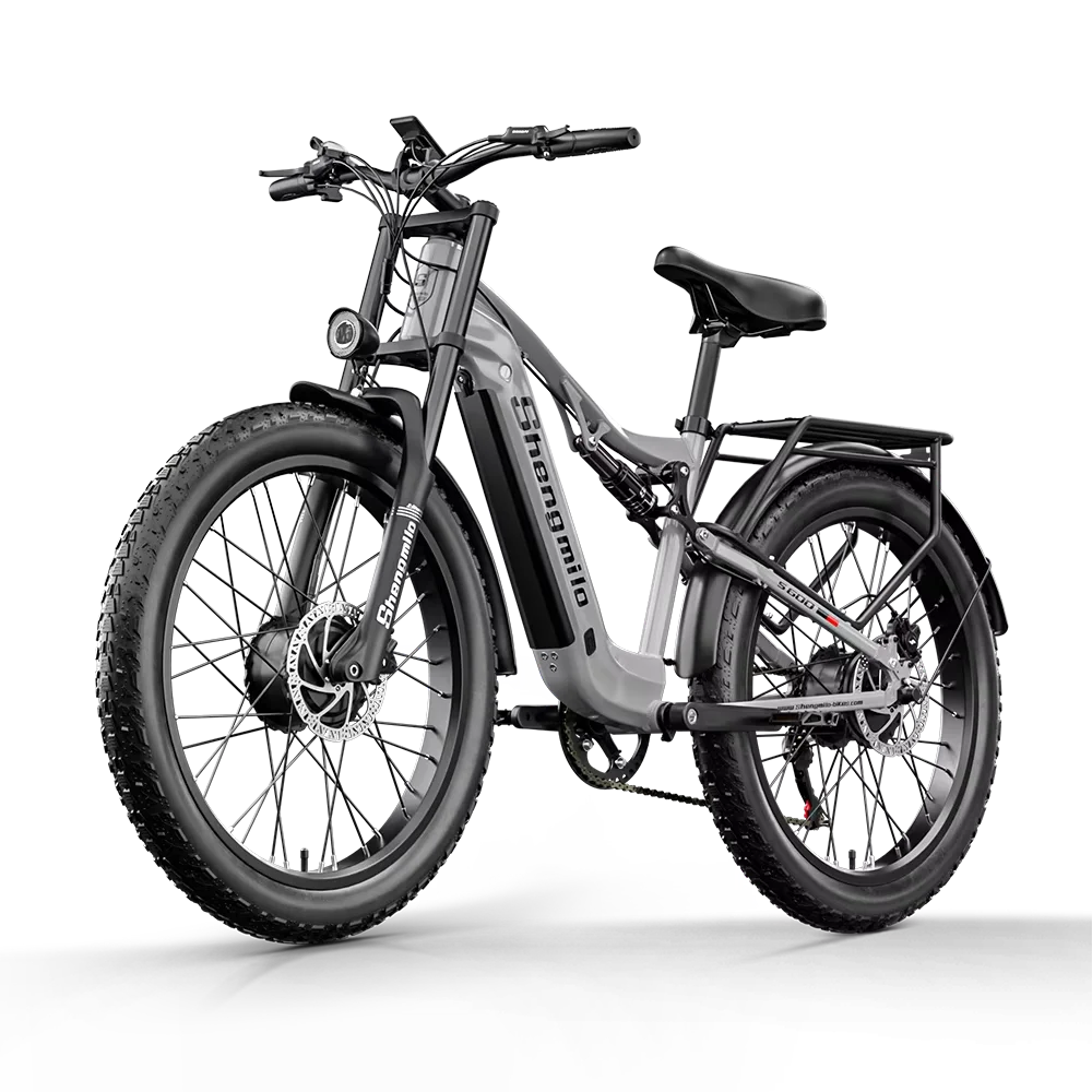 Shengmilo S600 Erwachsenen-Elektrofahrrad Herren E-Mountainbike 48V840WH Akku 26' Fatbike Elektrofahrrad