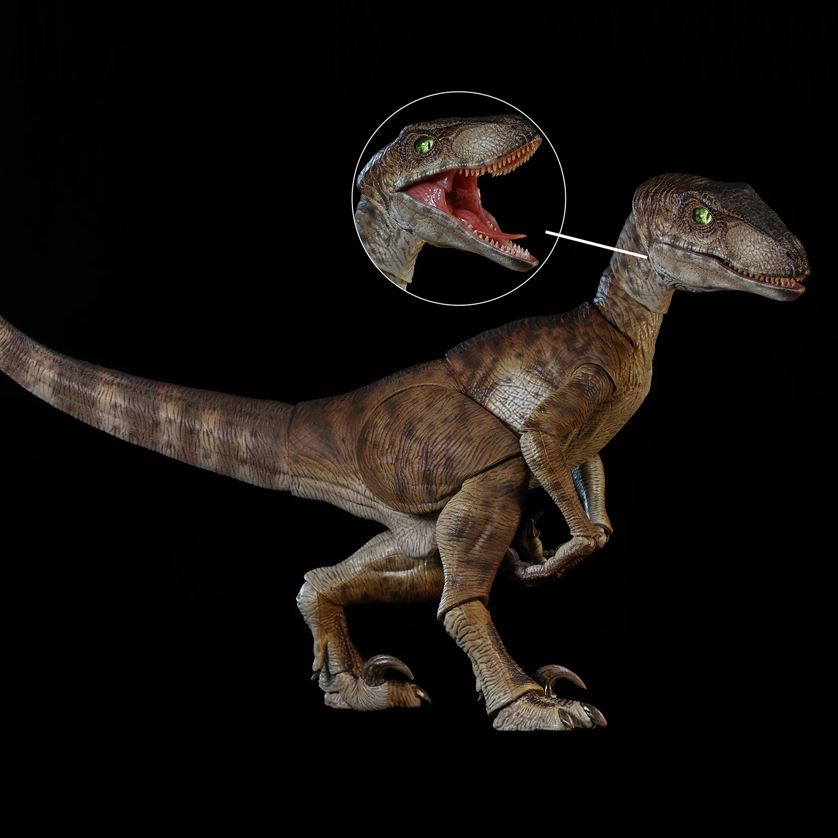 Nanmu Studio 1/12 Scale Smart Series Raptor 2.5+ Model Action Figure With Eye-tracking Dinosaur Animal Collection Scene Decor
