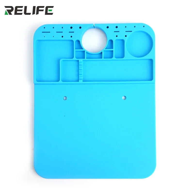 RELIFE RL-004M Microscope B1 Base Maintenance Pad Desk Mat Heat Insulation Silicone Pad for Microscope Repair Station Tools