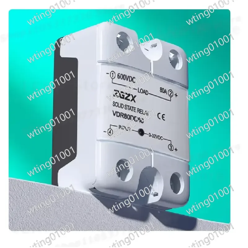 for DD40A 60A 80A High Voltage SSR Module 3V to 32V Trigger Input Switching 220V up to 600V Direct Current Load Industrial