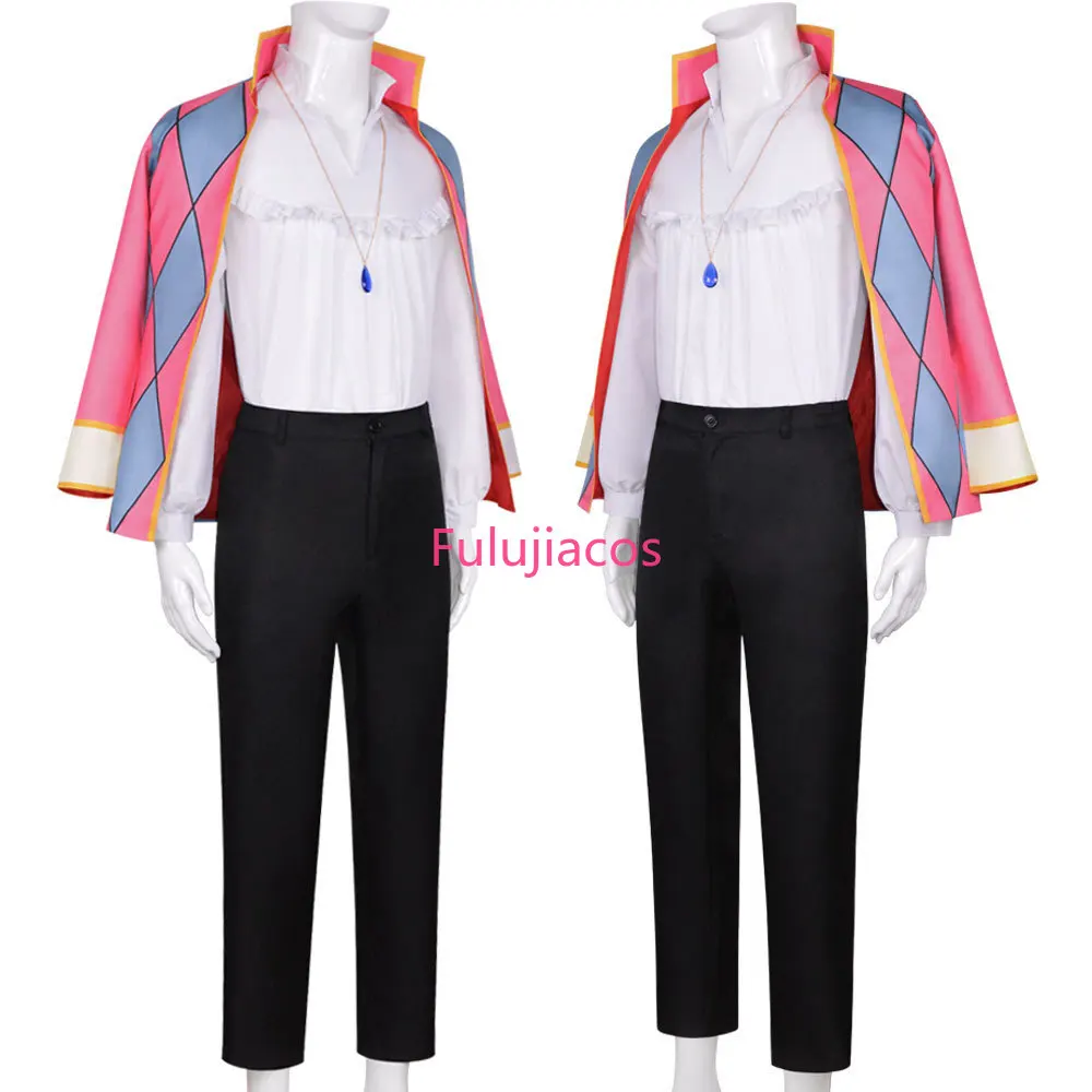 

Fulujiacos Anime Howl Cosplay Costume Howl Outfit Full Set
