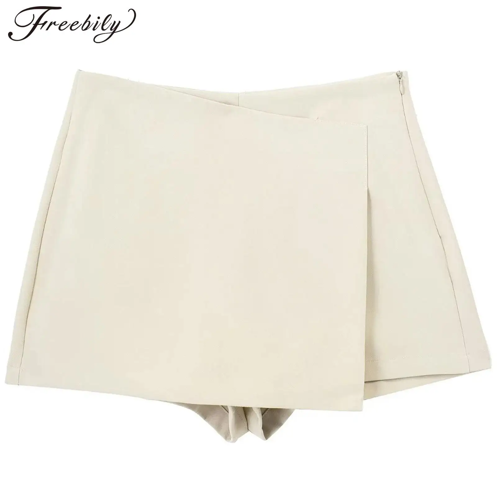 

Women High Waist Shorts Hot Pants Work Commute Chic Lady Shorts Fashion Female Summer Woman Shorts for Feamle Casual Clothing