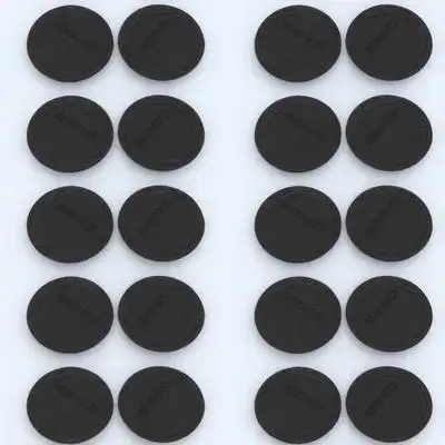 20 шт. круглый силиконовый защитный поддон, термостойкие