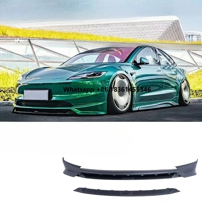 

For Model3 2023 2024 Newest 2023 2024 Model Auto Universal Front Rear Bumper Splitter Diffuser Lip Body Kit Car Bumpers