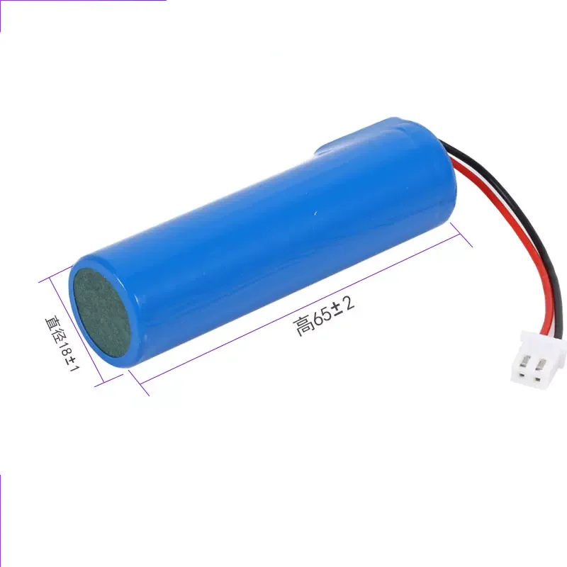 

2Pcs/Lot 3.7V 18500 Lithium Ion Li-ion Rechargeable Battery 2000mAH