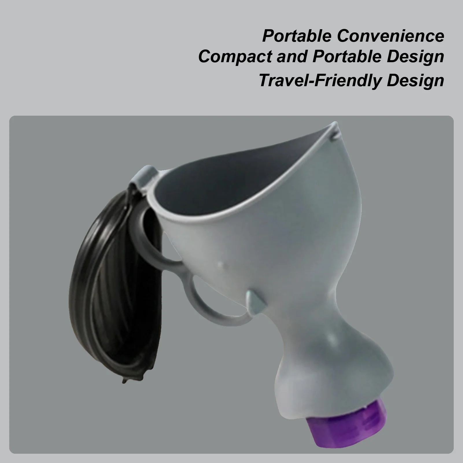 

Автомобильный писсуар, портативный эргономичный писсуар, герметичная бутылка для мочи для прикроватной тумбочки, кемпинга, путешествий, пешего туризма, автомобиля, лодки, дорожного пожилого возраста, взрослых