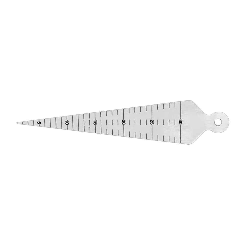 Accurate Measurement Tool Construction Feeler Gap Gauge Gap Hole Measure 1pc 5-30mm Measure Tool Sliver Color 1.2mm Thick