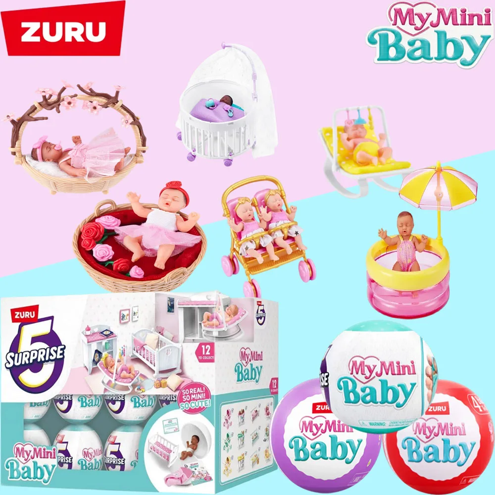 

Zuru Surprise Series My Mini Baby 5 Surprise Doll Collectible Mystery Capsule 5 Mystery Toys Collectibles Miniature Novelty Toys