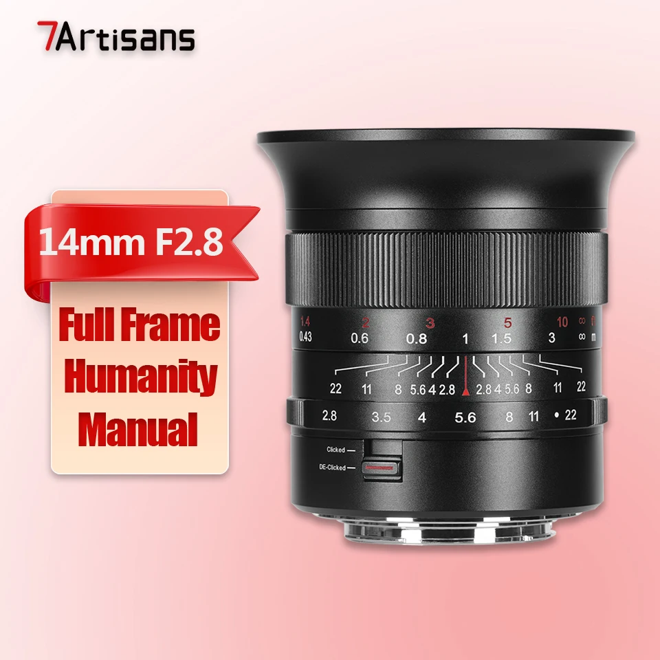 7artisans 14mm F2.8 フルサイズ超広角単焦点レンズ