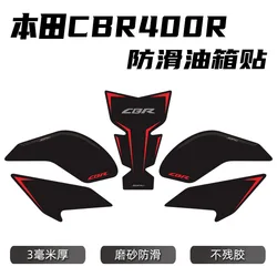 Motocicleta Anti Slip Tank Pad, Gás Joelho Grip Traction Side Protector Adesivos, Fit para Honda CBR500R CBR 500R 400R CBR400R 2019-2024