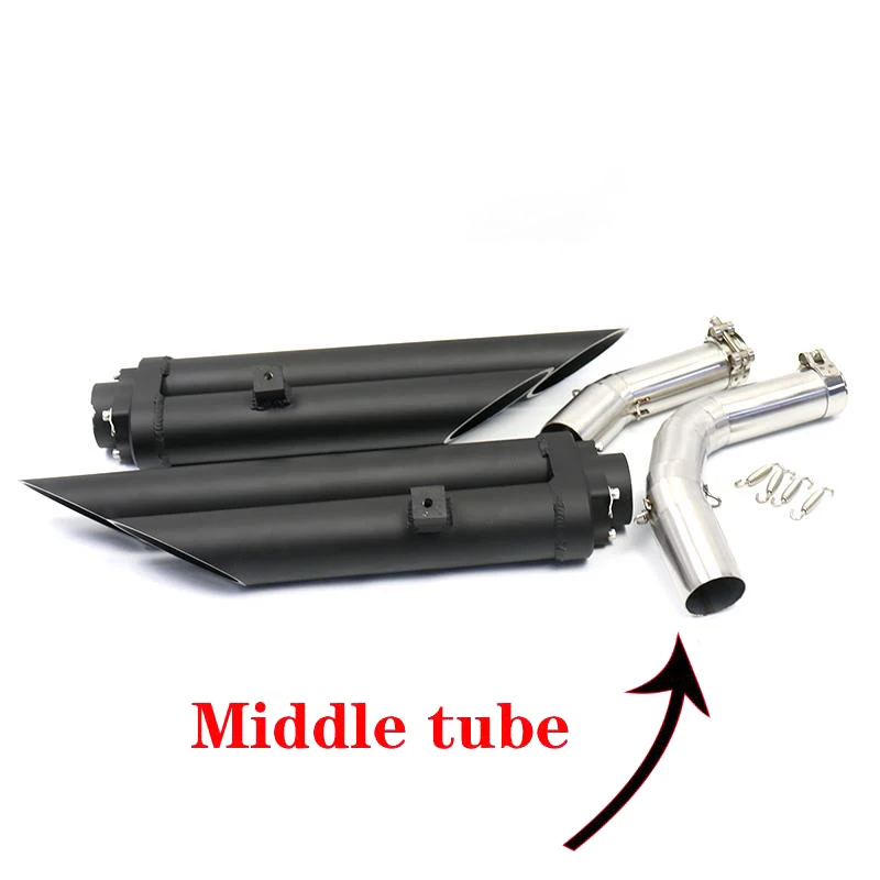 Dual-Outlet Motorfiets Uitlaat Pijp Voor Yamaha R1 YZF-R1 2004-2005 2006 2007 2008 20092010 2012-2014 Jaar