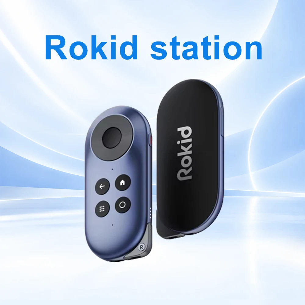 Global Rokid Station Google-Certified Portable Android TV Device Media Streaming Box The Best Companion for Rokid Max,Other AR
