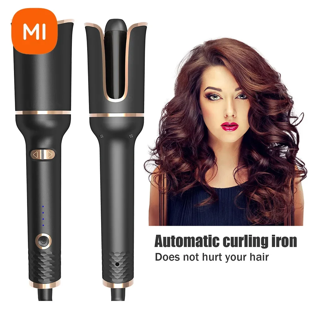 

Xiaomi Rotating Ceramic Hair Curler Automatic Curling Styling Tool Hair Iron Curling Wand Air Spin and Curl Curler Hair Waver