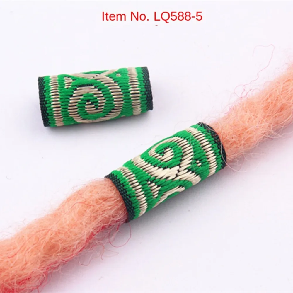 Набор-из-10-мини-заколок-клипс-для-волос-тканевые-бусины-для-кос-хип-хоп-регги-разноцветные-для-дредов-декоративные-вышитые-для-мужчин-и-женщин