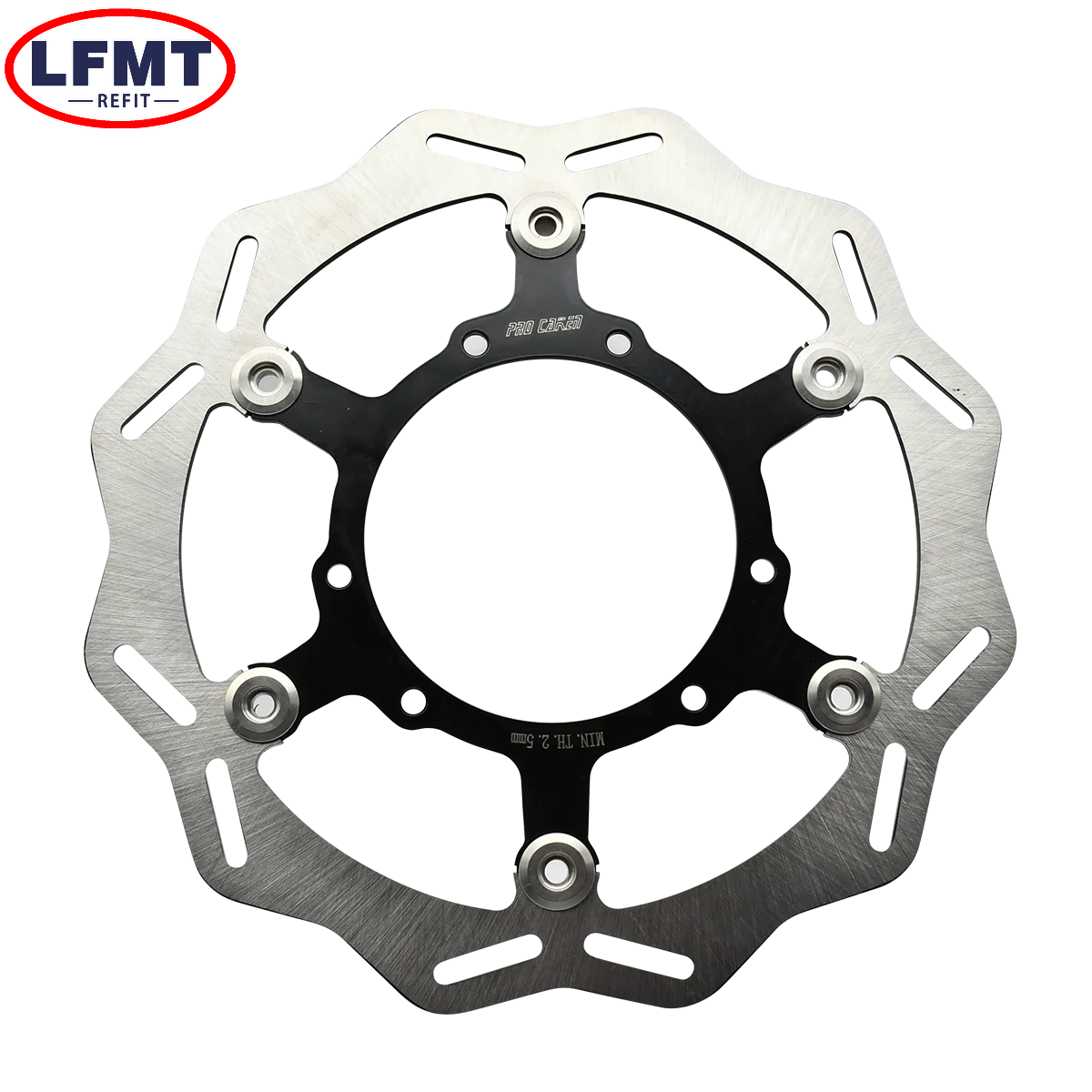 New 2024 dirt bike 260mm front floating disc For CRF250X CRF450R CRF450X CRF450RX CR125R CR250E CR25 2007 2013 2023