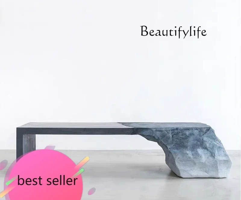 

BJ Art Imitation Rock Bench Bench Creative Xuan Gate Table Case