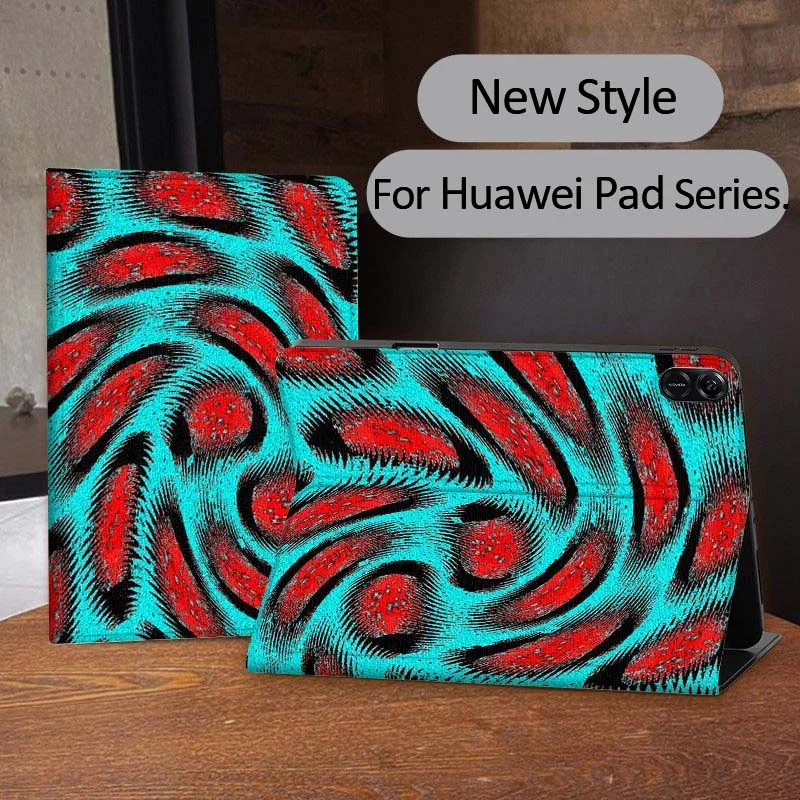 Red Blue Pink Swirl… - image