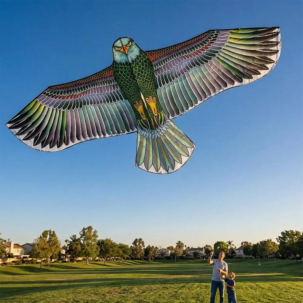 Large Eagle Kite - Anti Bird Flying Hawk Repeller, Scarecrow Decoy For Farm Garden Pest Bird Control