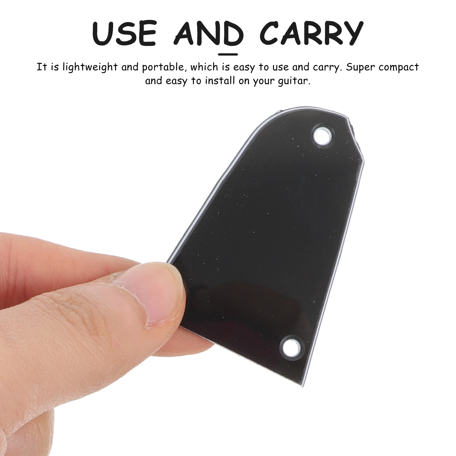 

4 Pcs Neck Adjustment Rod Cover Guitar Repair Kit Bass Truss Covers Adjusting Lever Electric Accessories Fittings Plastic