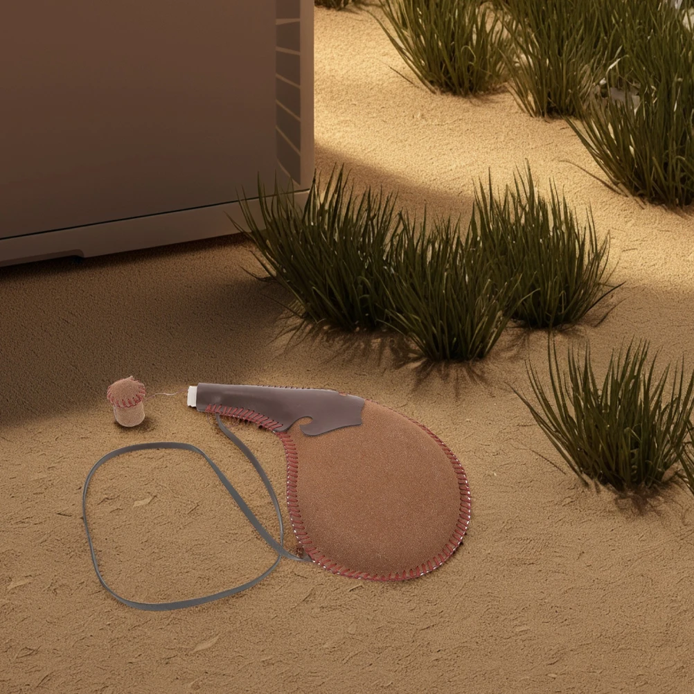 

2pcs Ancient Style Water Bags Pu Bota Bag For Wine Water Storage Outdoor Hiking Camping Portable Liquid Holder