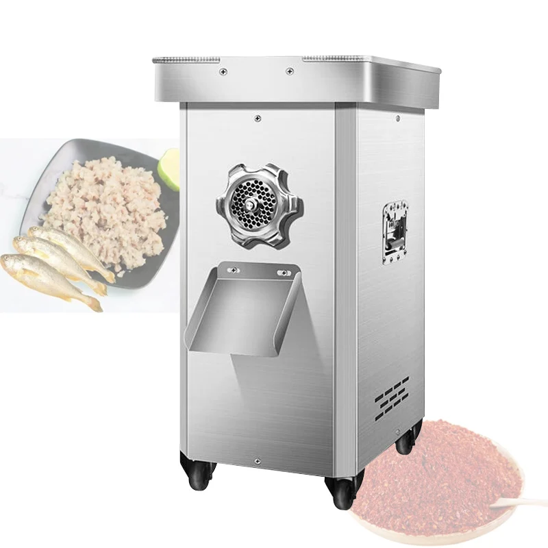 StaStainless Steel Electric Meat Grinders Home Sausage Stuffer Meat Mincer Commercial  Mincer