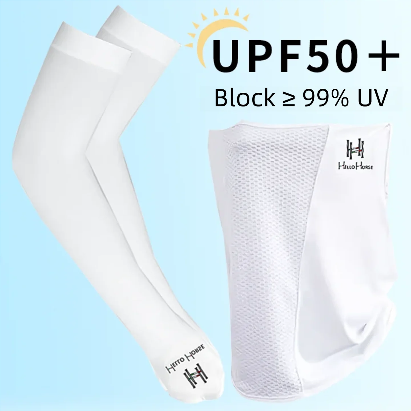 hello-horse-equestrian-face-mask-ice-silk-arm-sleeves-sun-protection-breathable-moisture-wicking-anti-uv-horse-riding-accessorie