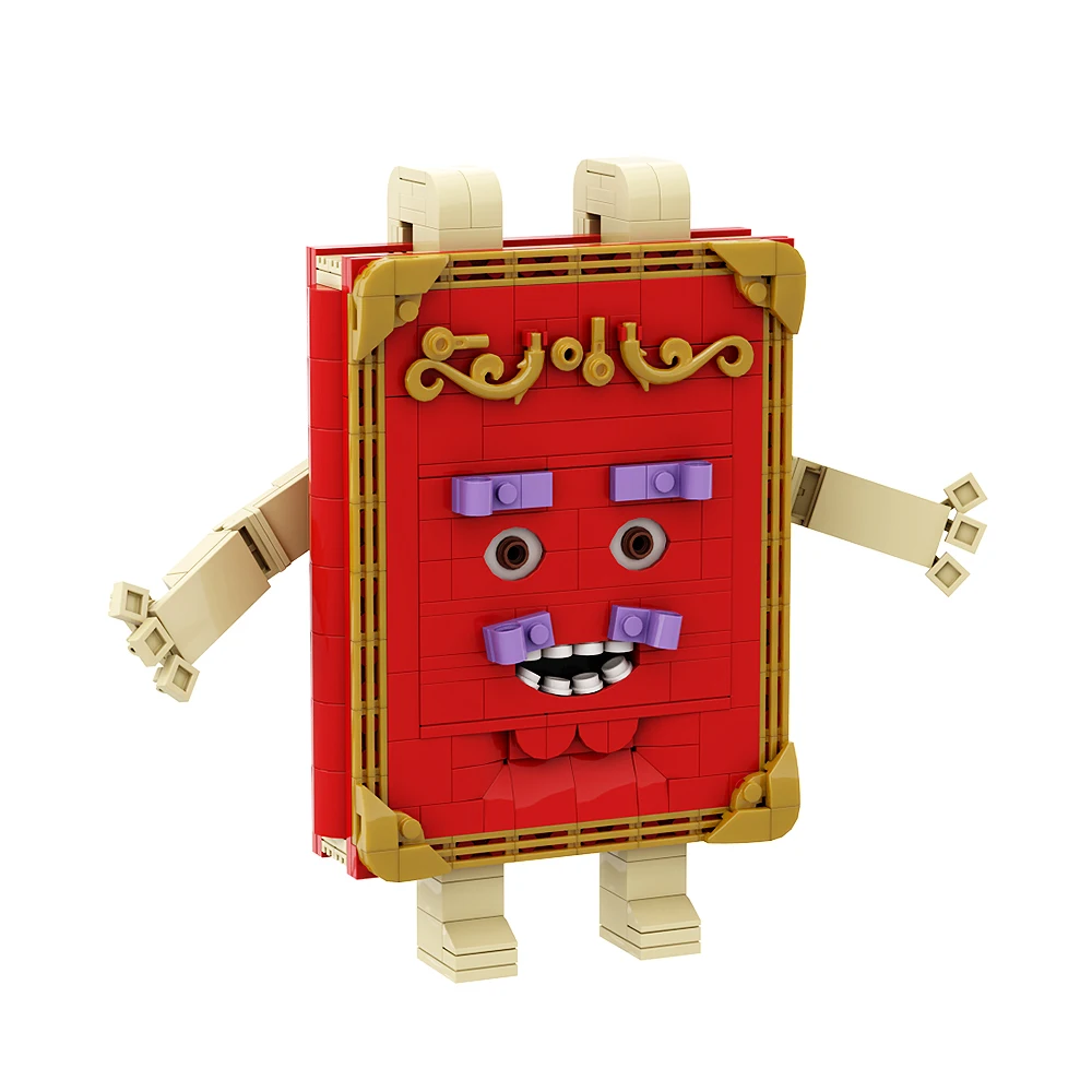Gobricks MOC film classique monstres le livre magique bloc de construction ensemble école de magie monstres livres éducation brique jouets enfant cadeau