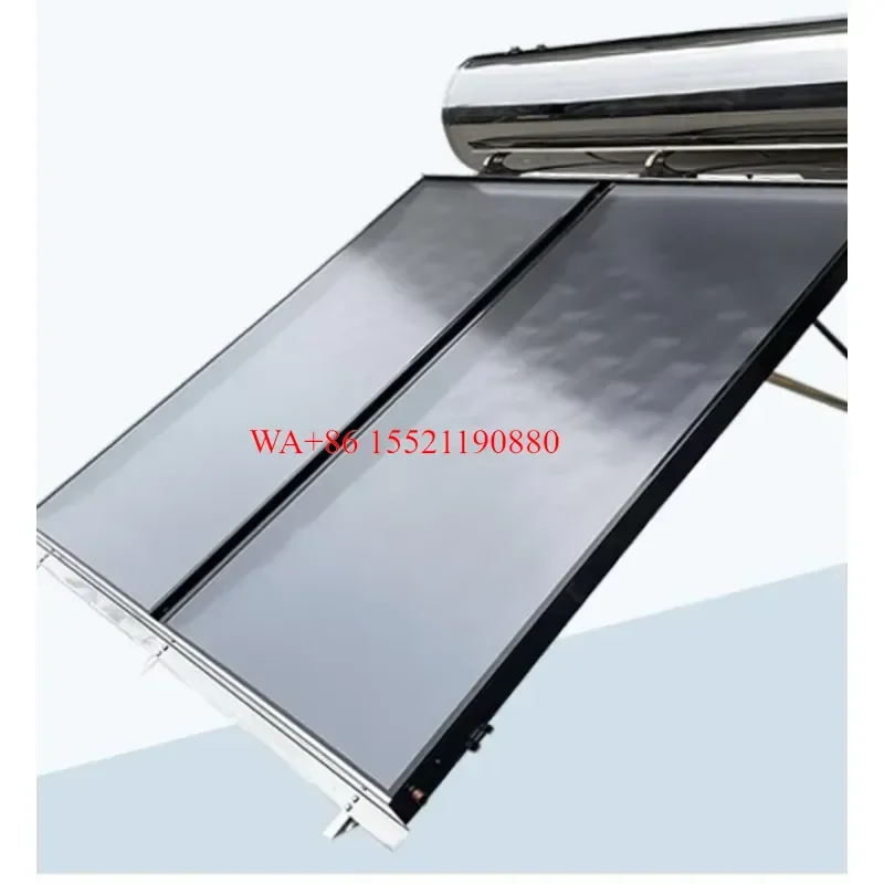 WMWMNU for Pressure Type Flat Plate Solar Water Heater Home Commercial Use Stainless Steel Solar Water Heater