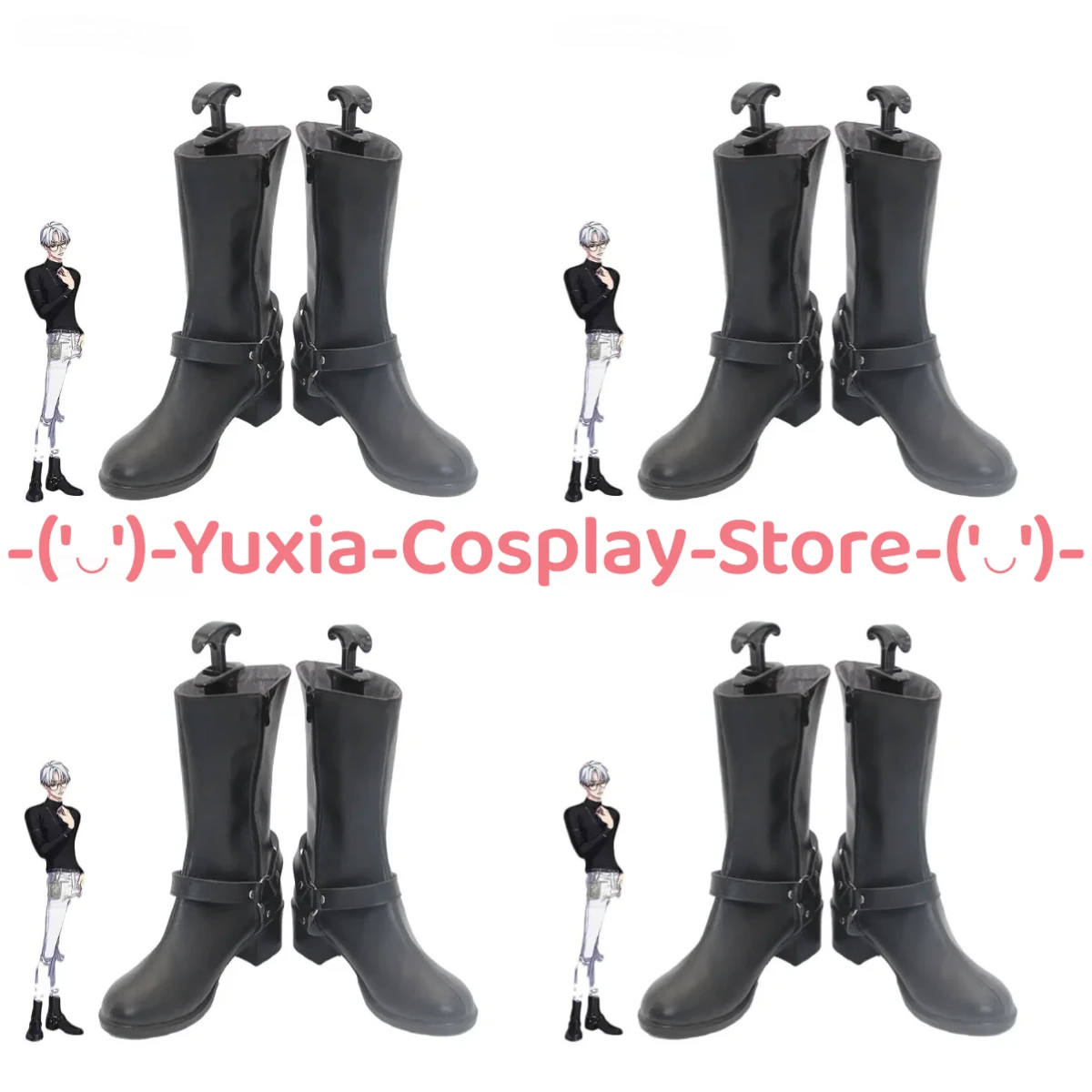 

Юксиакосплей! CHARISMA Kusanagi Rikai Обувь для косплея Аниме Игровой персонаж Опора Сапоги из искусственной кожи Хэллоуин Карнавальный костюм для вечеринки