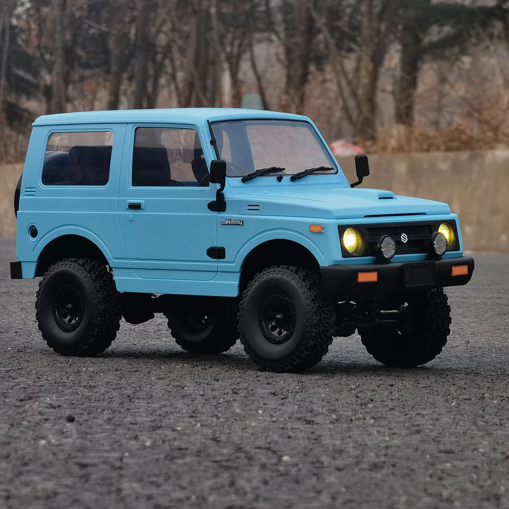 Nieuwe Aangepaste Kleur Wpl C74 Suzuki Jimny Warrior-JA11 Afstandsbediening Off-Road Voertuig Full-Scale Vierwielaandrijving Klimspeelgoed