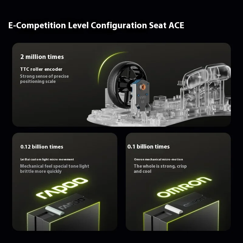 Rapoo VT3s Max Gaming Mosue Lightweight Design 20000FPS E-Sport Super Precision Pixart3950Ultimate Sensor 500h Long Life Battery