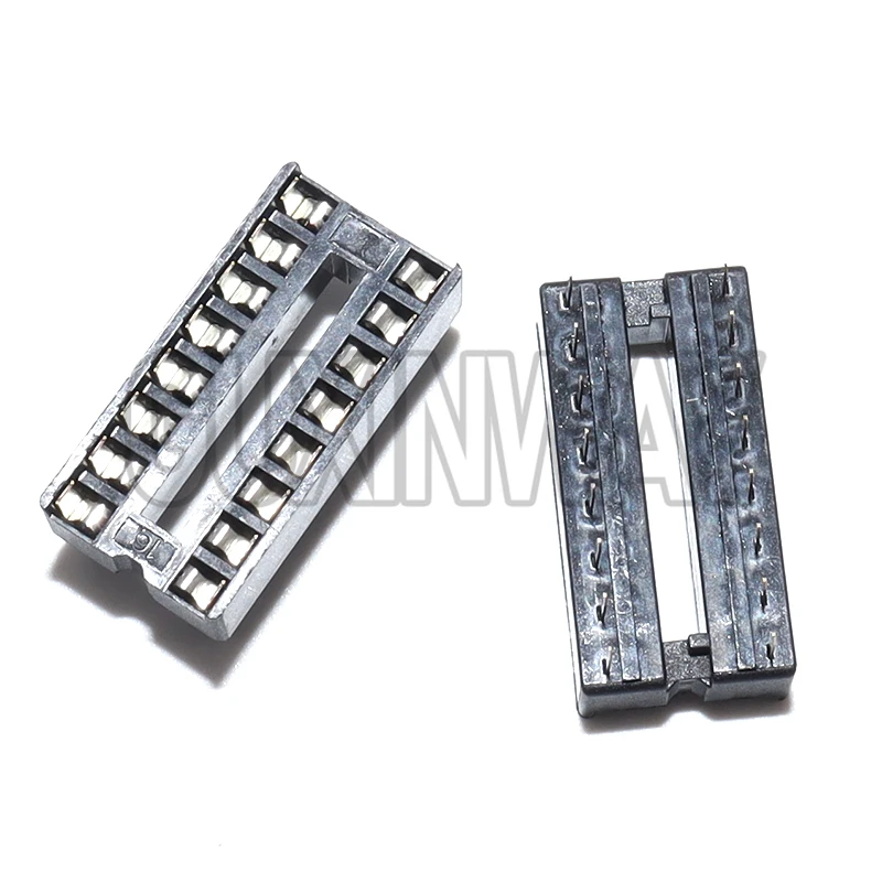10PCS Square hole DIP8 14 16 Pin DIP8 DIP14 DIP16  Pin IC Socket