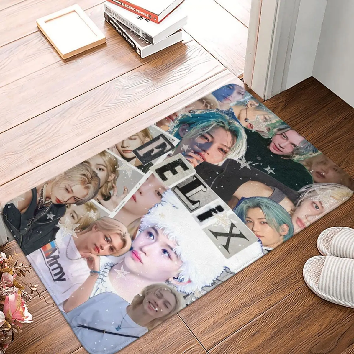 HyunJin Korean Kpop Singer Doormat Kitchen Entrance Home Floor Mat Anti-slip Carpet Rug for Living room Footpad Mats